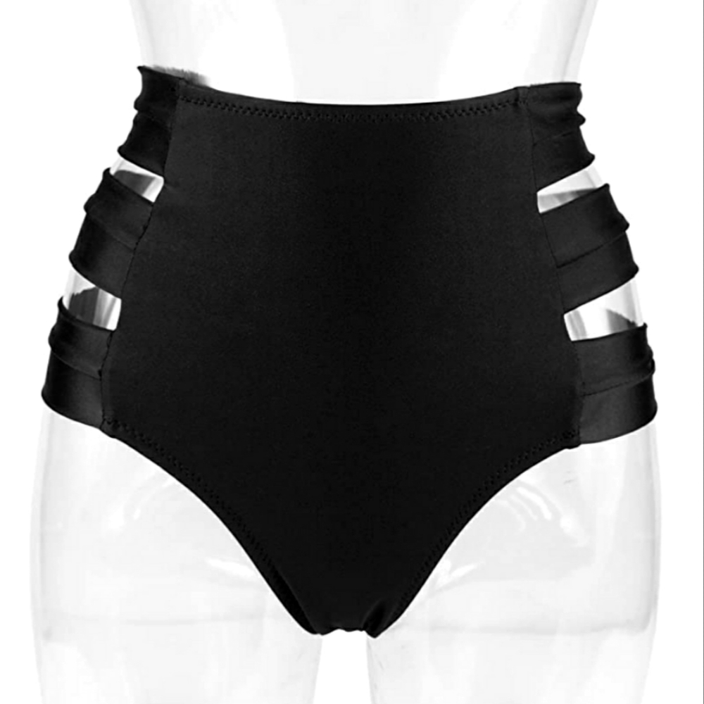 Sexy High Waisted Swimsuit Bottoms